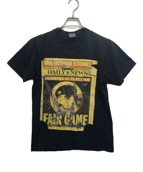 SUPREME（シュプリーム）SUPREME (シュプリーム) Dash snow Fair Game Newspaper Tee ブラック サイズ:Sの古着・服飾アイテム