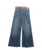 motherマザー）の古着「MOTHER ROLLER CROP WIDE DENI」｜インディゴ