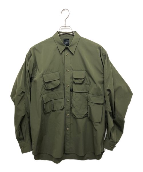 DAIWA PIER39（ダイワ ピア39）DAIWA PIER39 (ダイワ ピア39) TECH ANGLER`S SHIRTS L/S グリーン サイズ:Sの古着・服飾アイテム