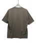 BATONER (バトナ―) TWIST HIGH GAUGE TERRY POCKET T－SHIRT ベージュ サイズ:3 未使用品：5800円