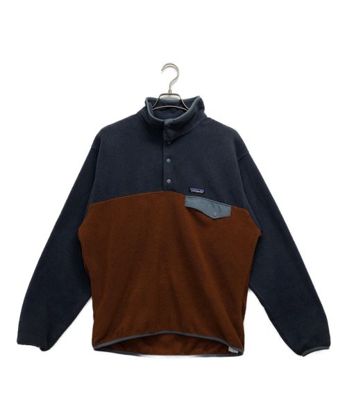 Patagonia（パタゴニア）Patagonia (パタゴニア) シンチラフリーススナップＴ ネイビー サイズ:Mの古着・服飾アイテム