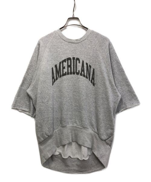 Americana（アメリカーナ）Americana (アメリカーナ) スウェット グレー サイズ:表記無しの古着・服飾アイテム