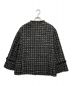 IENA (イエナ) Monotone Tweed ジャケット ブラック サイズ:36：13800円