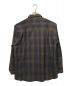 AURALEE (オーラリー) SUPER LIGHT WOOL CHECK SHIRT ブラウン サイズ:5 未使用品：32800円