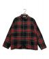 ICHI Antiquites（イチアンティークス）の古着「LINEN/WOOL TARTAN CHECK JACKET」｜レッド