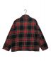 ICHI Antiquites (イチアンティークス) LINEN/WOOL TARTAN CHECK JACKET レッド サイズ:表記無し：9800円