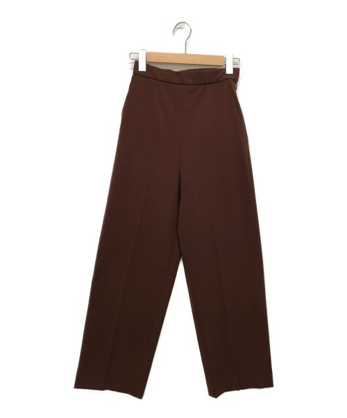 6(ROKU) BEAUTY&YOUTH（ロク ビューティーアンドユース）6(ROKU) BEAUTY&YOUTH (ロク ビューティーアンドユース) ZIP PANTS ブラウン サイズ:36の古着・服飾アイテム