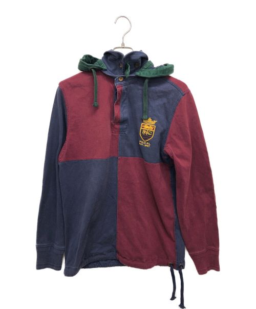 POLO RALPH LAUREN（ポロ・ラルフローレン）POLO RALPH LAUREN (ポロ・ラルフローレン) ラガーシャツ ネイビー サイズ:Mの古着・服飾アイテム