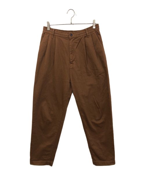 HARVESTY（ハーベスティー）HARVESTY (ハーベスティー) EASY EGG PANTS CHINO CLOTH ブラウン サイズ:2の古着・服飾アイテム