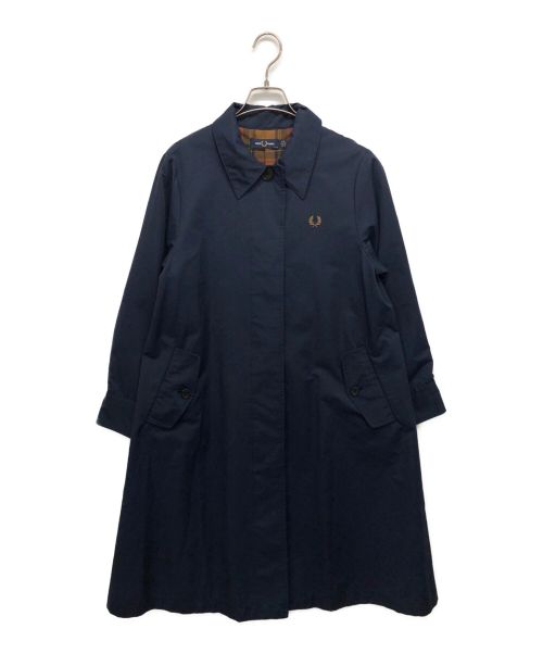 FRED PERRY（フレッドペリー）FRED PERRY (フレッドペリー) チェスターコート/ステンカラーコート ネイビー サイズ:D36 EUR38の古着・服飾アイテム