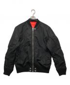 DIESELディーゼル）の古着「J-Ross-Rev Bomber Jacket」｜ブラック