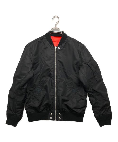 DIESEL（ディーゼル）DIESEL (ディーゼル) J-Ross-Rev Bomber Jacket ブラック サイズ:Sの古着・服飾アイテム