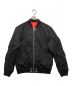 DIESEL（ディーゼル）の古着「J-Ross-Rev Bomber Jacket」｜ブラック