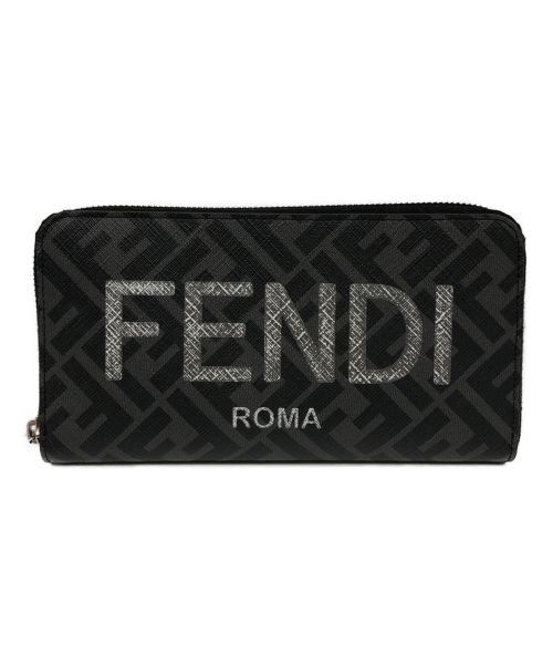 FENDI（フェンディ）FENDI (フェンディ) 長財布 ブラックの古着・服飾アイテム