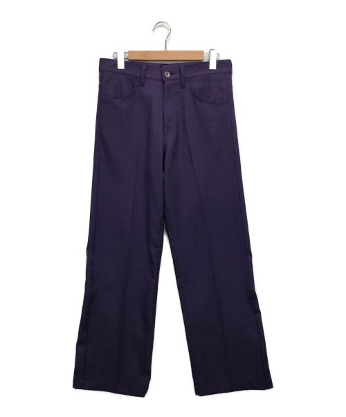 DAIRIKU（ダイリク）DAIRIKU (ダイリク) Straight Pressed Pants パープル サイズ:29の古着・服飾アイテム