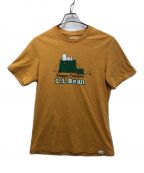 L.L.Bean×PEANUTSエルエルビーン×ピーナッツ）の古着「Tシャツ」｜オレンジ