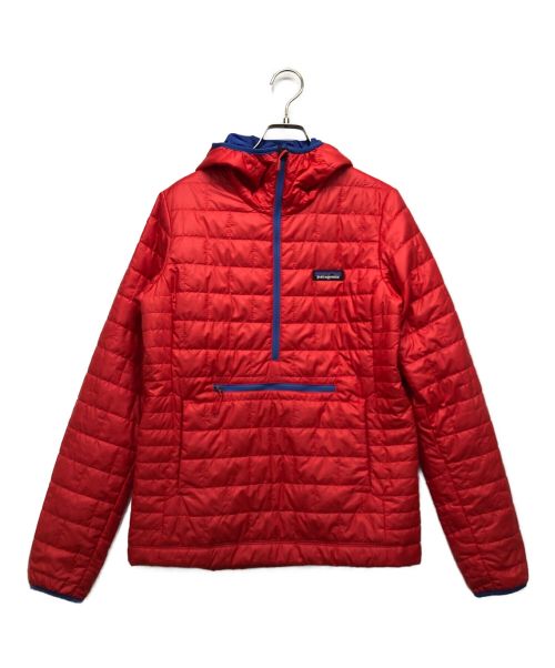 Patagonia（パタゴニア）Patagonia (パタゴニア) Nano Puff Bivy Pullover レッド サイズ:Sの古着・服飾アイテム