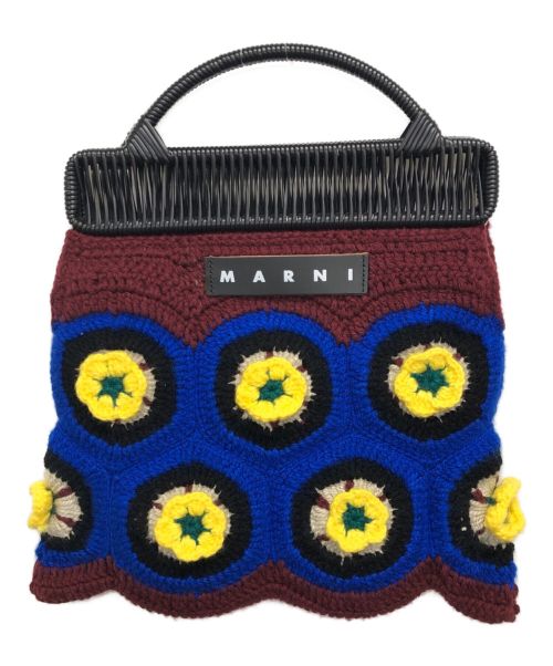 MARNI（マルニ）MARNI (マルニ) ハンドバッグ ブルーの古着・服飾アイテム