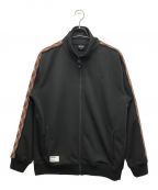 Schottショット）の古着「TAPING JERSEY TRACK JACKET」｜ブラック