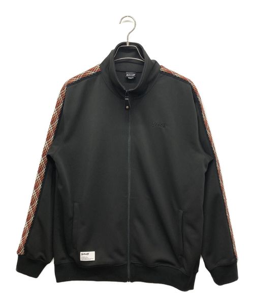 Schott（ショット）Schott (ショット) TAPING JERSEY TRACK JACKET ブラック サイズ:XLの古着・服飾アイテム