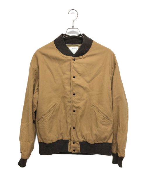 VISVIM（ビズビム）VISVIM (ビズビム) VARSITY SB JKT ブラウン サイズ:3の古着・服飾アイテム