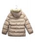 MONCLER (モンクレール) ダウンジャケット アイボリー：12800円