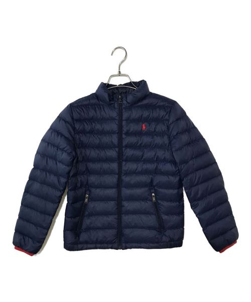 POLO RALPH LAUREN（ポロ・ラルフローレン）POLO RALPH LAUREN (ポロ・ラルフローレン) ダウンジャケット ネイビー サイズ:Ｍ（10-12）の古着・服飾アイテム