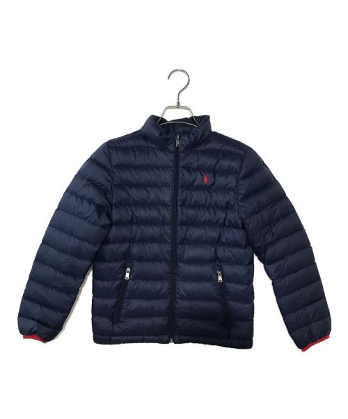 POLO RALPH LAUREN（ポロ・ラルフローレン）POLO RALPH LAUREN (ポロ・ラルフローレン) ダウンジャケット ネイビー サイズ:M（10-12）の古着・服飾アイテム