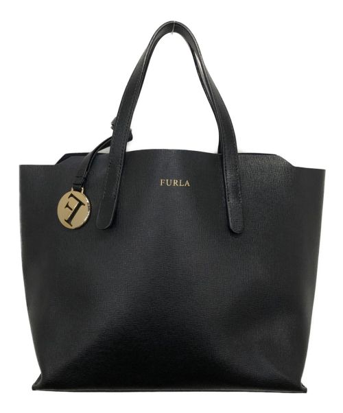 FURLA（フルラ）FURLA (フルラ) ハンドバッグ ブラックの古着・服飾アイテム