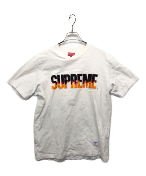 SUPREME（シュプリーム）Supreme (シュプリーム) ロゴtシャツ ホワイト サイズ:Sの古着・服飾アイテム