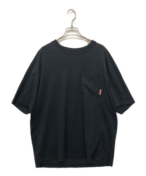 Acne studios（アクネ ストゥディオス）Acne studios (アクネストゥディオス) コットンポケットTシャツ ブラック サイズ:Mの古着・服飾アイテム