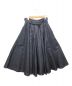 foufou (フーフー) super flare denim skirt ブルー：8800円