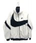 NIKE（ナイキ）の古着「SWOOSH FULL ZIP JACKET」｜ホワイト