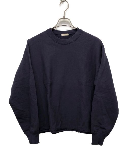 ULTERIOR（アルテリア）ULTERIOR (アルテリア) DRY FEEL SILKY TERRY CUT-OFF SWEAT ネイビー サイズ:4の古着・服飾アイテム