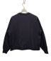 ULTERIOR (アルテリア) DRY FEEL SILKY TERRY CUT-OFF SWEAT ネイビー サイズ:4：5800円