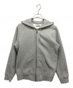 CarHarttカーハート）の古着「HOODED CHASE JACKET」｜グレー