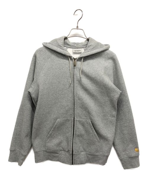 CarHartt（カーハート）CarHartt (カーハート) HOODED CHASE JACKET グレー サイズ:Sの古着・服飾アイテム