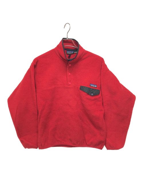 Patagonia SYNCHILLA（パタゴニア シンチラ）Patagonia SYNCHILLA (パタゴニア シンチラ) フリースジャケット レッド サイズ:Mの古着・服飾アイテム