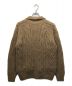 WOOLRICH (ウールリッチ) フィッシャーマンカーディガン ブラウン サイズ:M：7800円