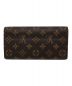 LOUIS VUITTON (ルイ ヴィトン) 長財布 ブラウン：49800円