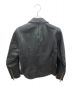 STUDIOUS (ステュディオス) ダブルライダースジャケット ブラック サイズ:2：6800円