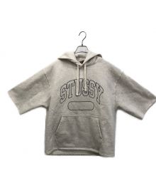 stussy（ステューシー）の古着「SS BOXY CROPPED HOOD」｜ベージュ