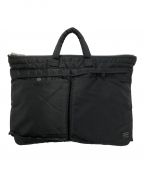 PORTERポーター）の古着「tanker short helmet  bag」｜ブラック