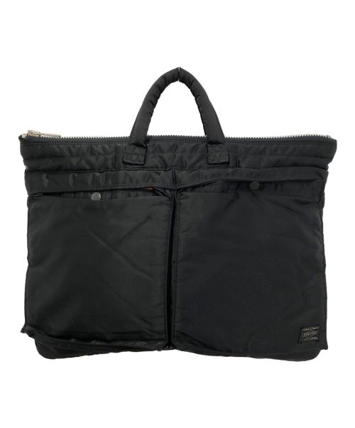 PORTER（ポーター）PORTER (ポーター) tanker short helmet  bag ブラックの古着・服飾アイテム