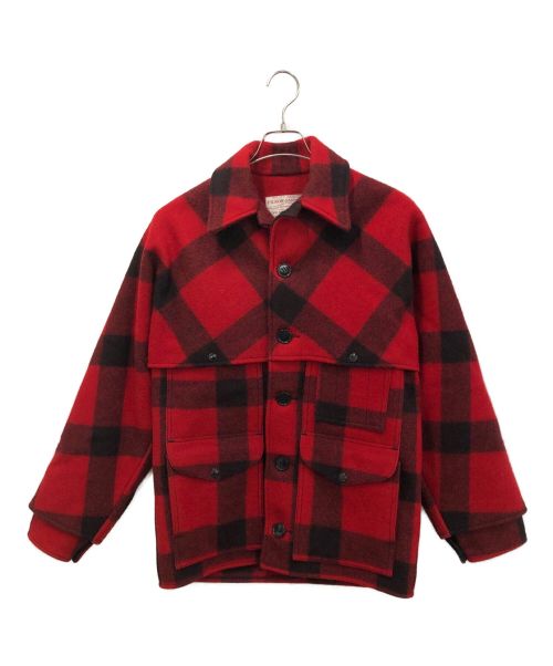 FILSON GARMENT（フィルソン ガーメント）FILSON GARMENT (フィルソンガーメント) チェックジャケット レッド サイズ:36の古着・服飾アイテム