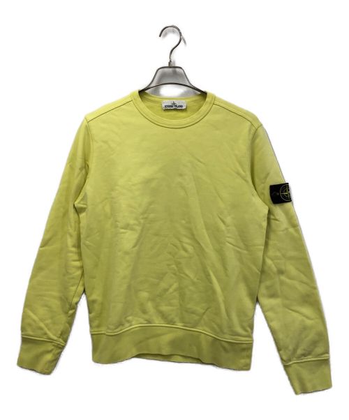 STONE ISLAND（ストーンアイランド）STONE ISLAND (ストーンアイランド) スウェット イエロー サイズ:Sの古着・服飾アイテム