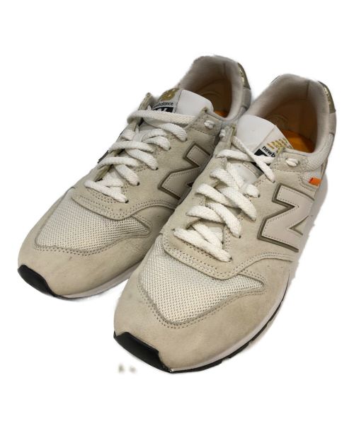 NEW BALANCE（ニューバランス）NEW BALANCE (ニューバランス) ローカットスニーカー ベージュ サイズ:26.5cmの古着・服飾アイテム