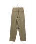 AURALEE (オーラリー) LIGHT WOOL MAX GABARDINE SLACKS カーキ：12000円