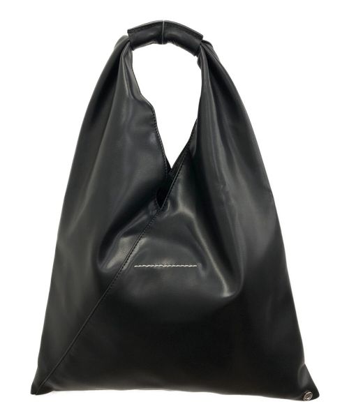 MM6 Maison Margiela（エムエムシックス メゾンマルジェラ）MM6 Maison Margiela (エムエムシックス メゾンマルジェラ) ジャパニーズトライアングルトートバッグ ブラックの古着・服飾アイテム