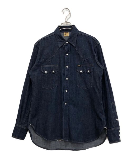 LEE（リー）LEE (リー) ARCHIVES RIDERS Shirts インディゴ サイズ:16の古着・服飾アイテム